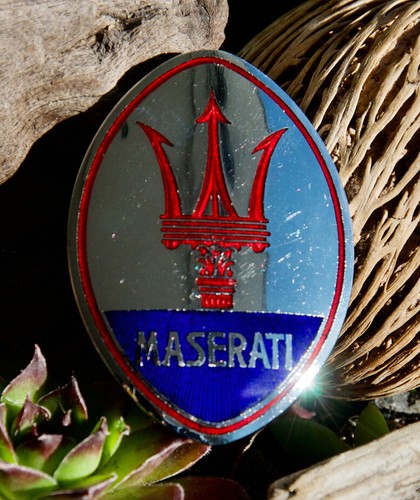 Vintage enamel automobile - enamel,