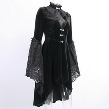 Femme Robe Gothique Rétro