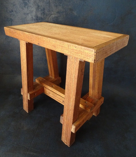 Tabouret atelier chevet bois - tabouret,