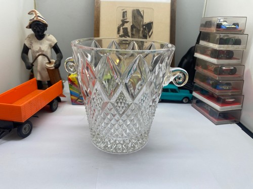 Ancien seau glace - seau, cristal