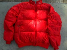 Doudoune anorak ski montagne Moncler réversible duvet véritable vintage