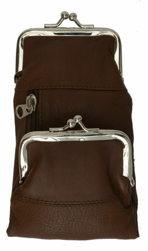 Marron cuir cigarette etui - cigarette,