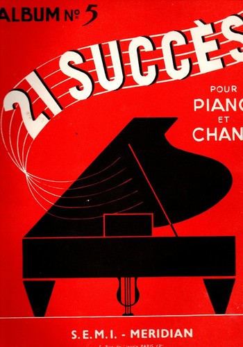 Partition piano chant album - chant,