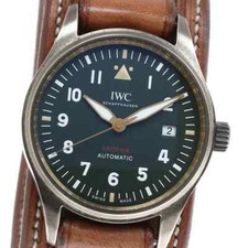 Montre automatique homme IWC SCHAFFHAUSEN IW326802 Spitfire bronze vert