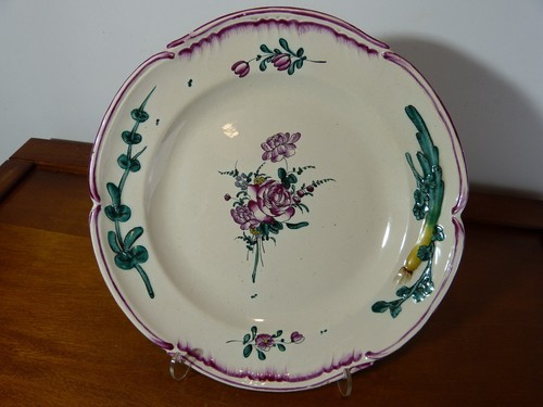 Assiette siècle xviii en - assiette,