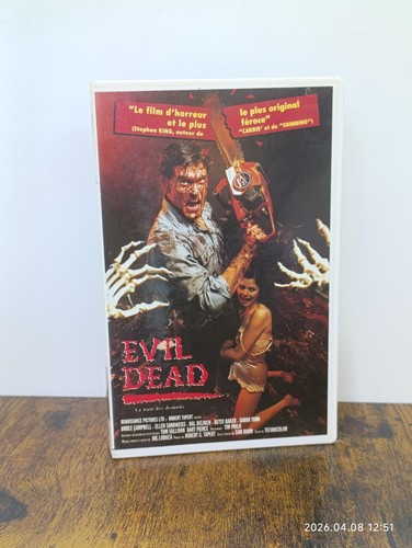 Vhs evil dead sam raimi - evil,
