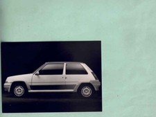 Photo de presse original press photo Renault  Super 5 GT Turbo 1985