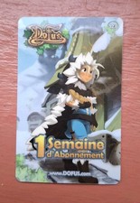 Carte de loterie Dofus numéro