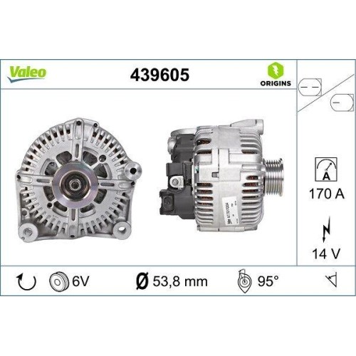 Alternateur valeo 439605 - valeo,