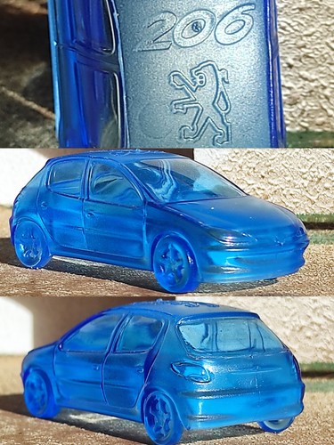 Peugeot 206 moulé - 1/43,
