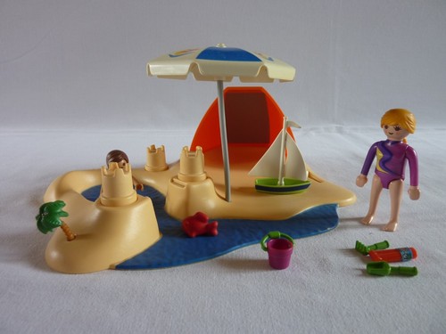 Playmobil plage vacances - la,