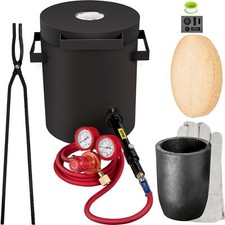 Forge à Gaz Propane Four de Fusion Capacité Creuset en Graphite 4 kg Kit Complet