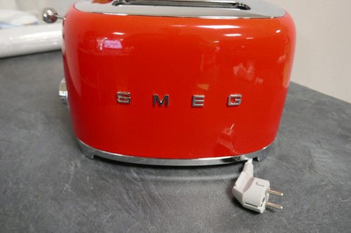 Grille pain smeg rouge - grille,