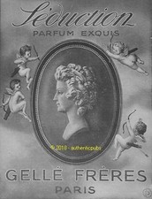 PUBLICITE GELLE FRERES PARFUM
