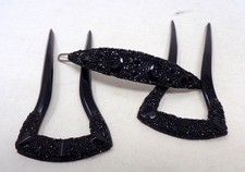 Lot 3 peignes anciens -