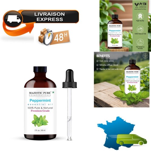 Huile essentielle menthe - huile,