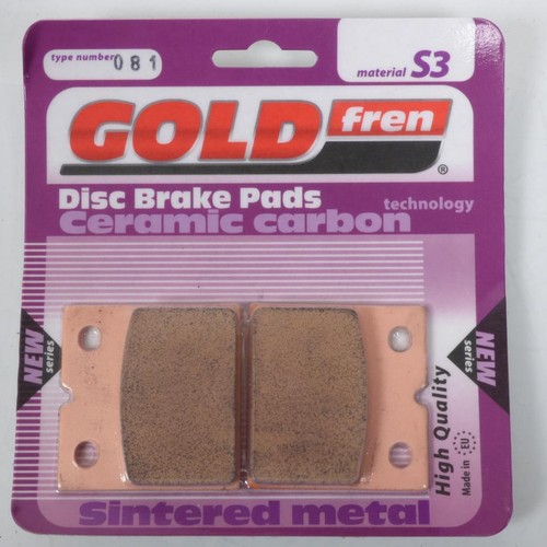 Plaquette frein gold - gold, fren