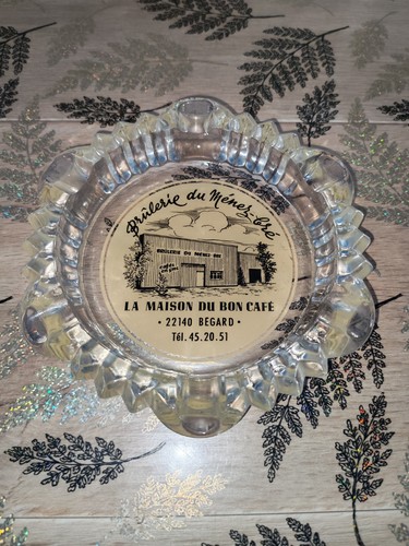 Ancien cendrier publicitaire - ancien,