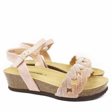 SANDALES COMPENSÉES EN LIÈGE VALLEVERDE SEMELLE EXTRA SOUPLE