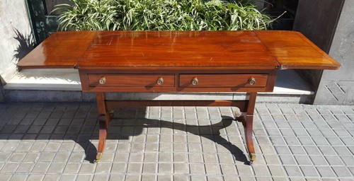 Table bureau bois - table, de