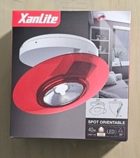 SPOT ORIENTABLE XANLITE ROUGE
