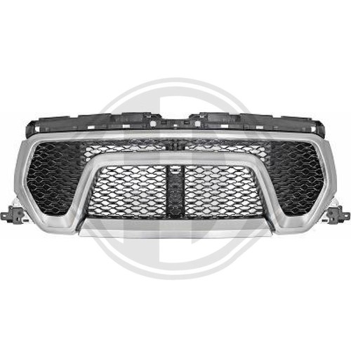 Grille radiateur noir - grille,