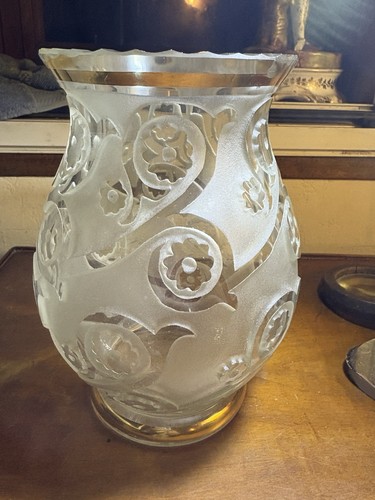 Vase art deco verre - vase,