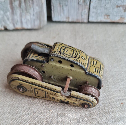 Ancien jouet tole chars - ancien, en
