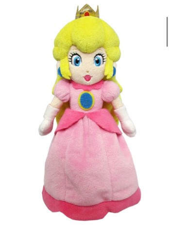 Peluche princesse peach mario - princesse,