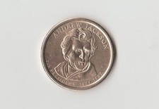 Pièce 1 Dollar 7 -ème Président des États-Unis Andrew Jackson - USA
