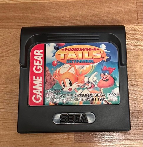 Cartouche sega tails - sega,