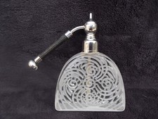 ancien Flacon à parfum vaporisateur Marcel Franck DLG de lalique Art Deco