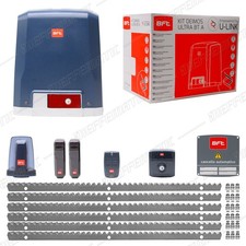 BFT DEIMOS ULTRA 24V A600 Kit 6 M Crémaillère Fer Forgé Zincé Portail Coulissant