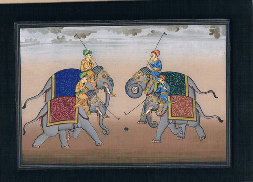 Peinture miniature indienne - peinture,