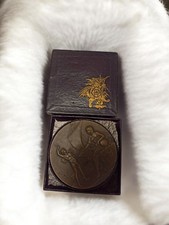 Médaille ancienne Ville de Marseille 1909 Cours Commerciaux vintage collection