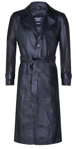 Manteau duster long cuir - duster,