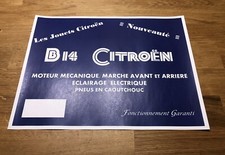 Affiche pour côté de boite
