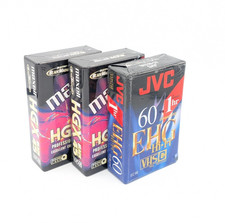 Lot de 3 cassettes caméscope