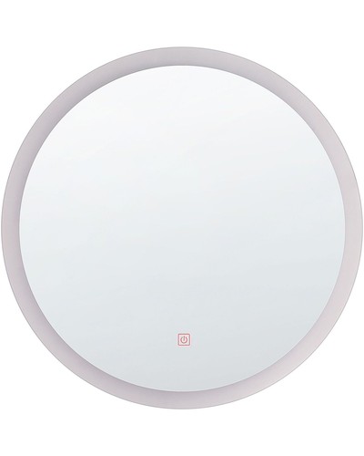 Beliani miroir rond led - beliani,
