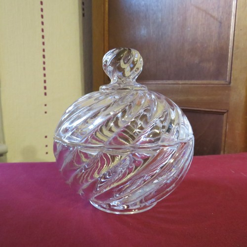 Boite sucrier cristal de - sucrier, en