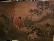 Chromolithographie Scène De