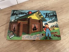 « Jeujura » Forestière Baby N*1 Boîte De Jouet Ancienne De Construction 