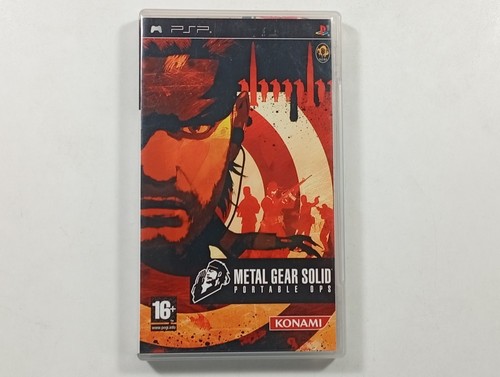 Metal gear solid portable ops - metal,