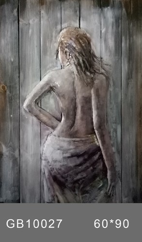 érotique femme cadre - nu, 3d