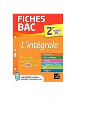Fiches bac L'intégrale NEUF 