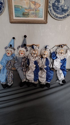 Marionnettes clowns - marionnettes,