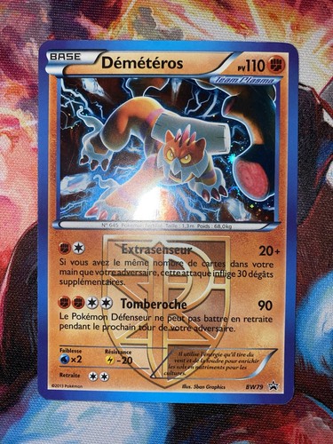 Carte pokémon démétéros - carte,