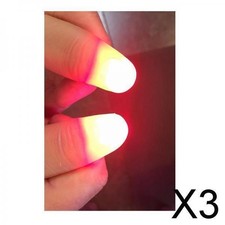 3X 2pcs Magic Light Up Fingers