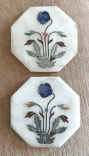 Mosaïque Taj Mahal Marbre Blanc Souvenir