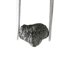 Uncut Brut Coeur Diamant 2.95TCW Gris Couleur Ancien Polygone Forme Pour Bijou